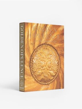 Assouline Golden Opulence Decorative Book in Gold